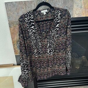 Allison Joy Black and White Blouse